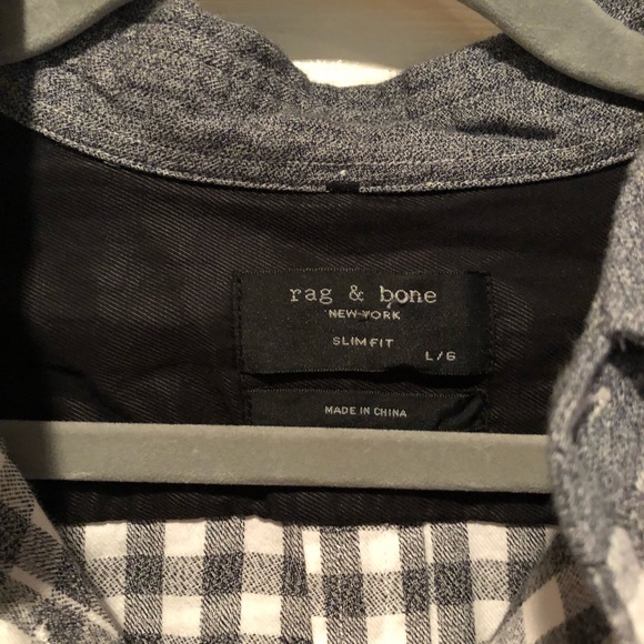 Rag & Bone Check Flannel - Picture 2 of 4